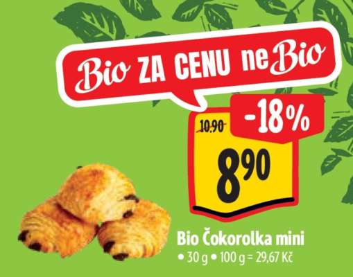 Bio Čokorolka mini**