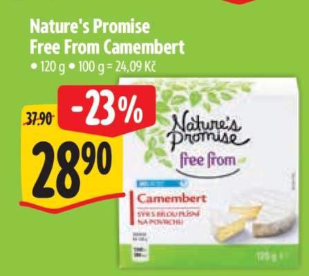 Nature’s Promise Free from Camembert