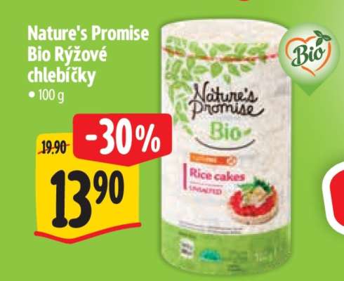 Nature’s Promise Bio Rýžové chlebíčky