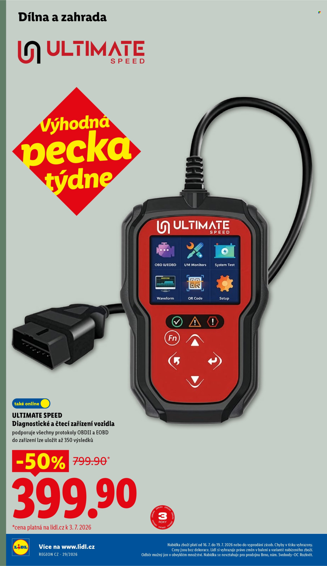 Leták Lidl - 13.7.2026 - 19.7.2026. Strana 17