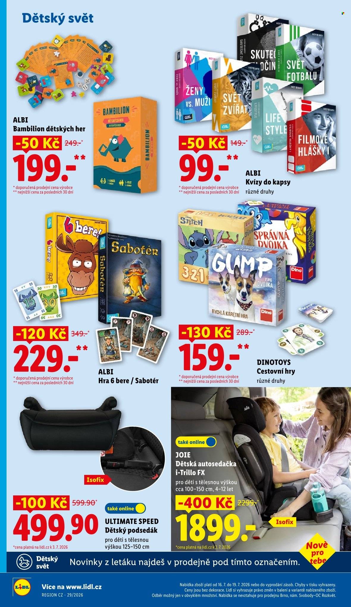 Leták Lidl - 16.7.2026 - 19.7.2026. Strana 36