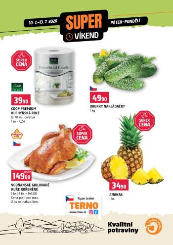 Leták coop TERNO - 10.7.2026 - 13.7.2026.
