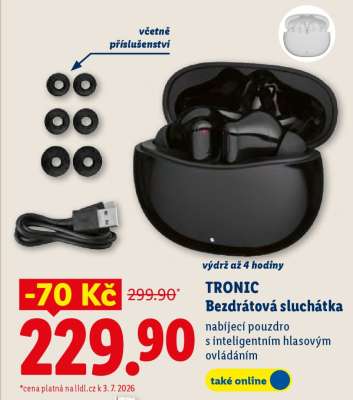 TRONIC Bezdrátová sluchátka