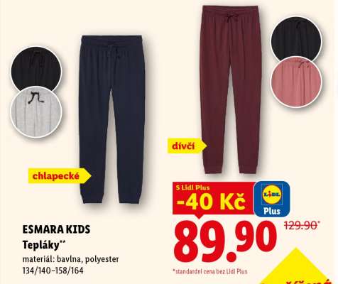 ESMARA KIDS Tepláky
