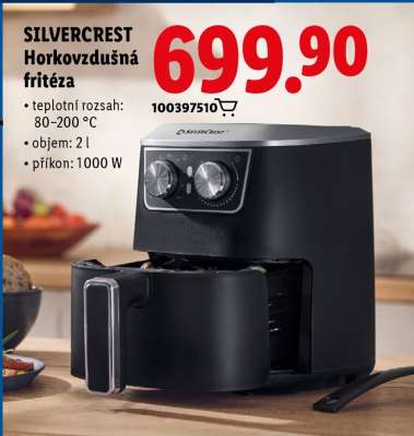 SilverCrest HORKOVZDUŠNÁ FRITÉZA