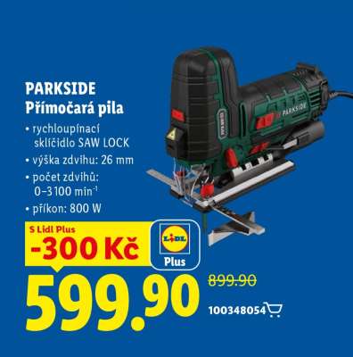 Parkside Přímočará pila