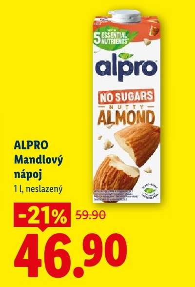 Alpro Mandlový nápoj