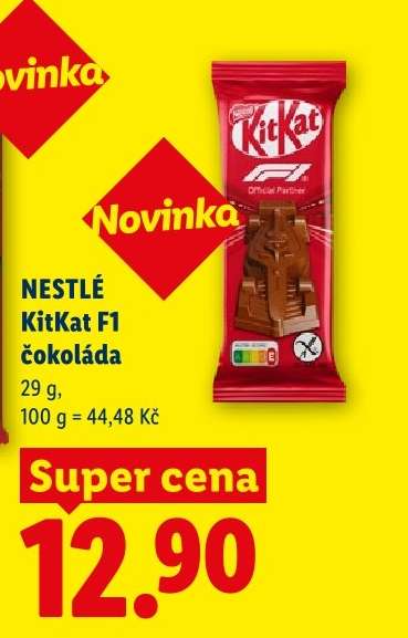 NESTLÉ KitKat F1 čokoláda