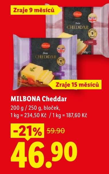 MILBONA CHEDDAR