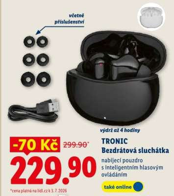 TRONIC Bezdrátová sluchátka