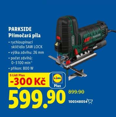 Parkside Přímočará pila