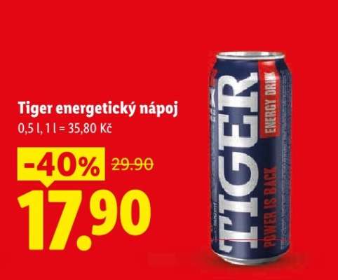 TIGER Energetický nápoj
