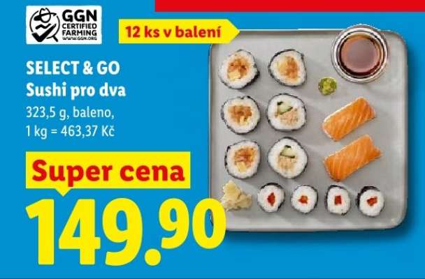 SELECT & GO Sushi pro dva