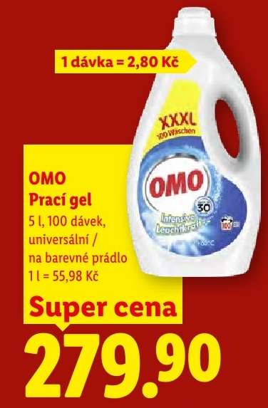 OMO PRACÍ GEL