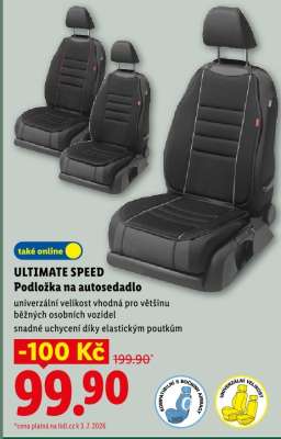Ultimate Speed PODLOŽKA NA AUTOSEDADLO