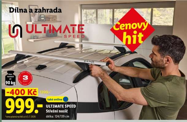 ULTIMATE SPEED Střešní nosič