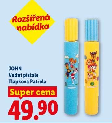 JOHN Vodní pistole Tlapková Patrola