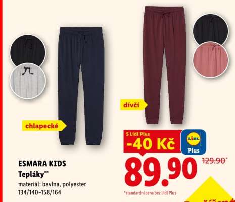 ESMARA KIDS Tepláky