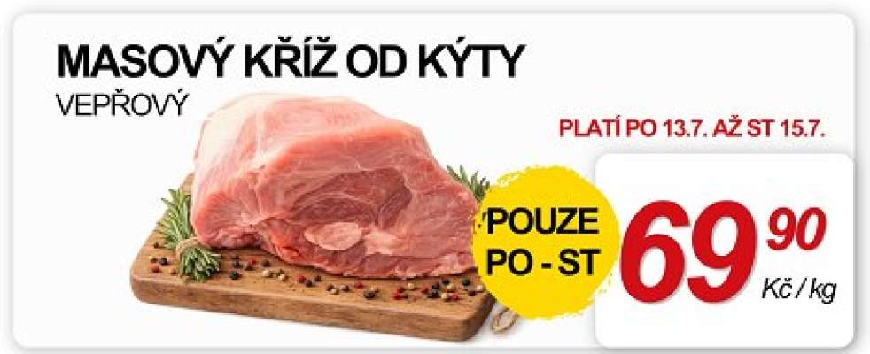Masový kříž od kýty