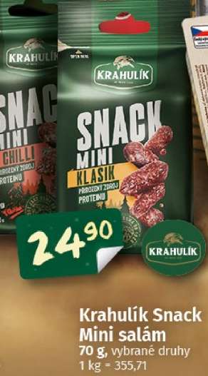 Krahulík Snack Mini salám