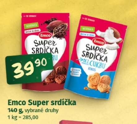 EMCO SUPER SRDÍČKA