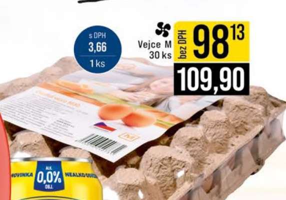 Vejce M 30 ks