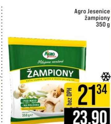 Agro Jesenice žampiony