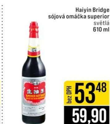 Haiyin Bridge sójová omáčka Superior světlá
