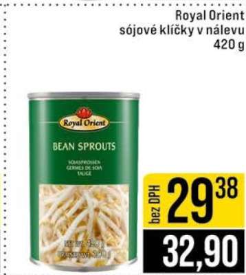 Royal Orient sójové klíčky v nálevu