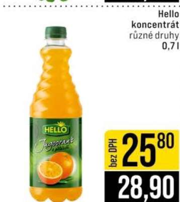 Hello koncentrát