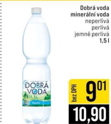 Dobrá voda minerální voda