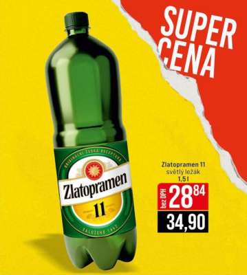 Zlatopramen 11 světlý ležák