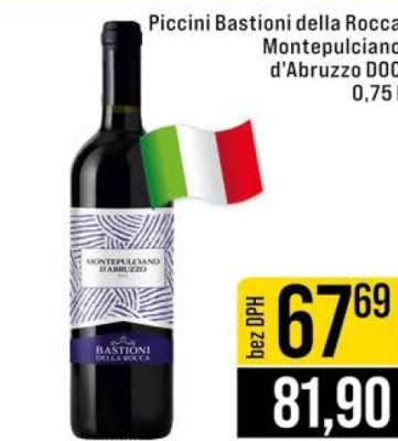 Piccini Bastioni della Rocca Montepulciano d'Abruzzo DOC 0,75l
