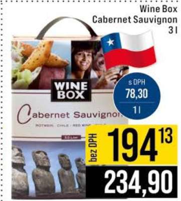 Wine Box Cabernet Sauvignon 3 l