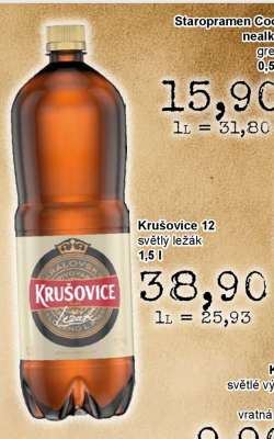 Krušovice 12 světlý ležák
