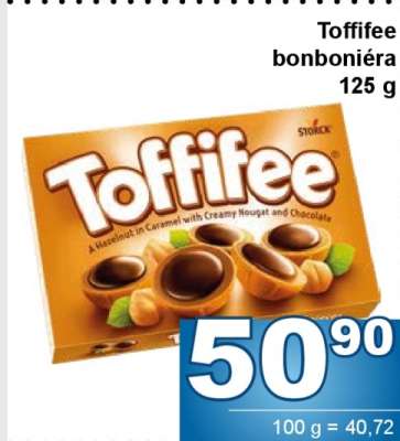 Toffifee bonboniéra