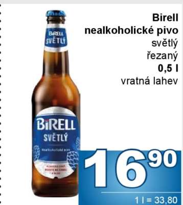 BIRELL Nealkoholické pivo