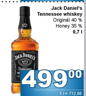 JACK DANIEL‘S Tennessee whiskey