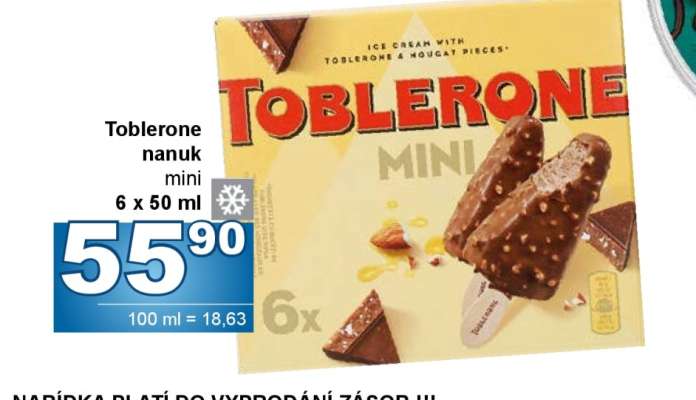 Toblerone nanuk mini