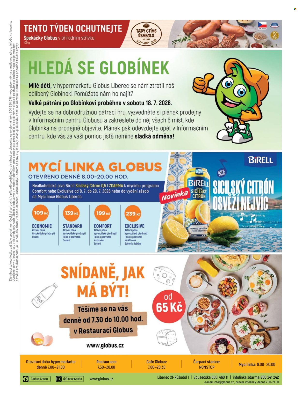 Leták Globus - 15.7.2026 - 21.7.2026. Strana 49