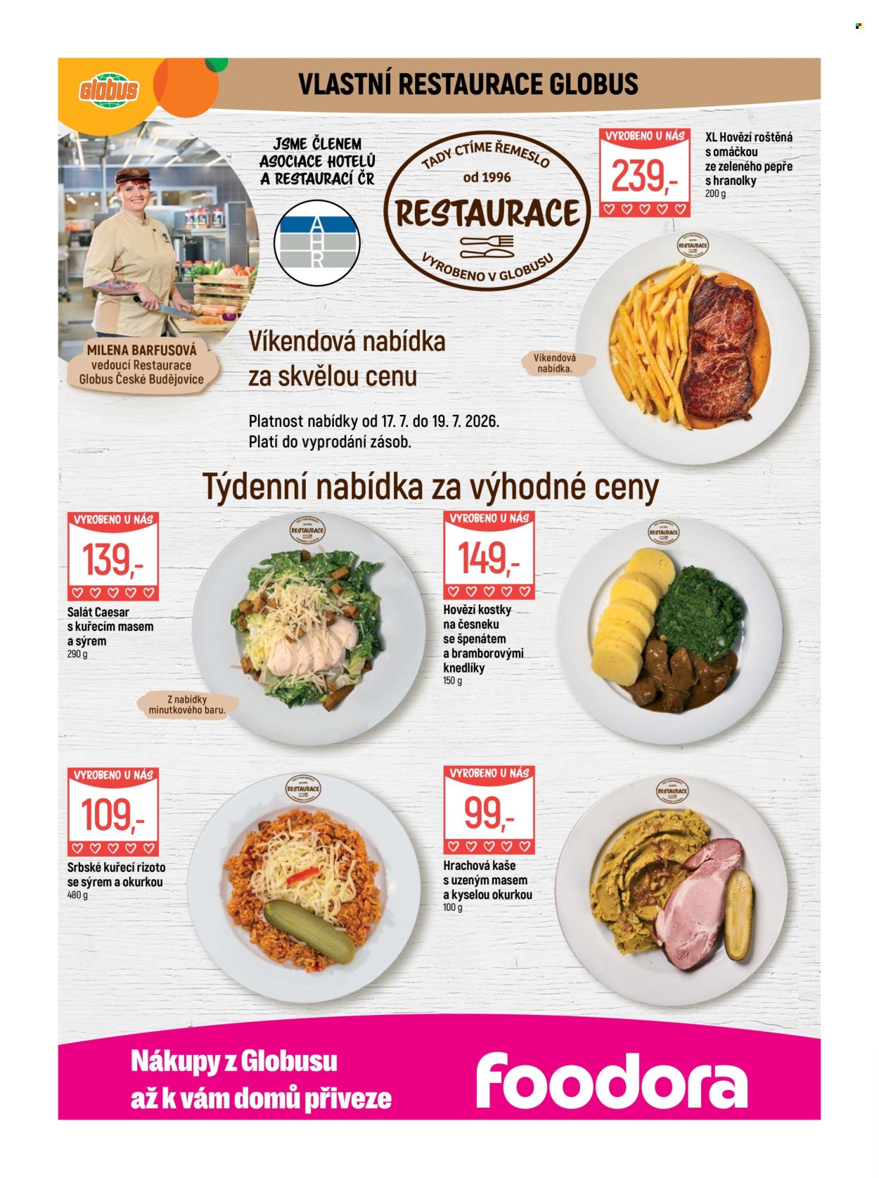 Leták Globus - 15.7.2026 - 21.7.2026. Strana 7