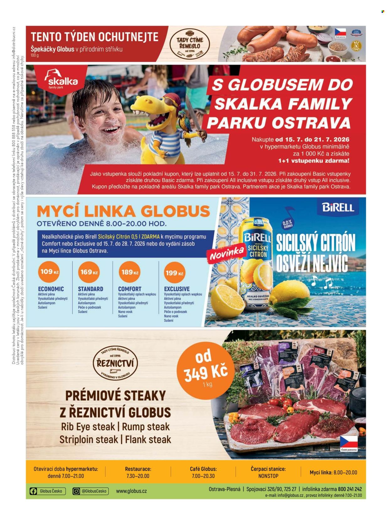 Leták Globus - 15.7.2026 - 21.7.2026. Strana 49