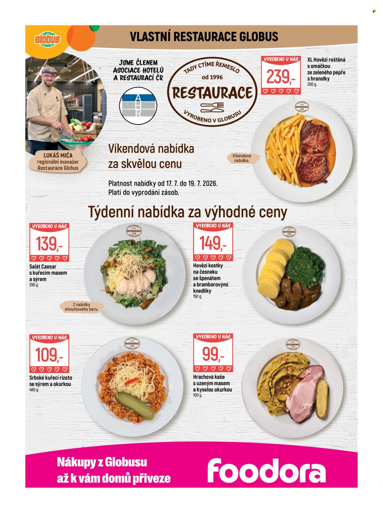 Leták Globus - 15.7.2026 - 21.7.2026. Strana 7