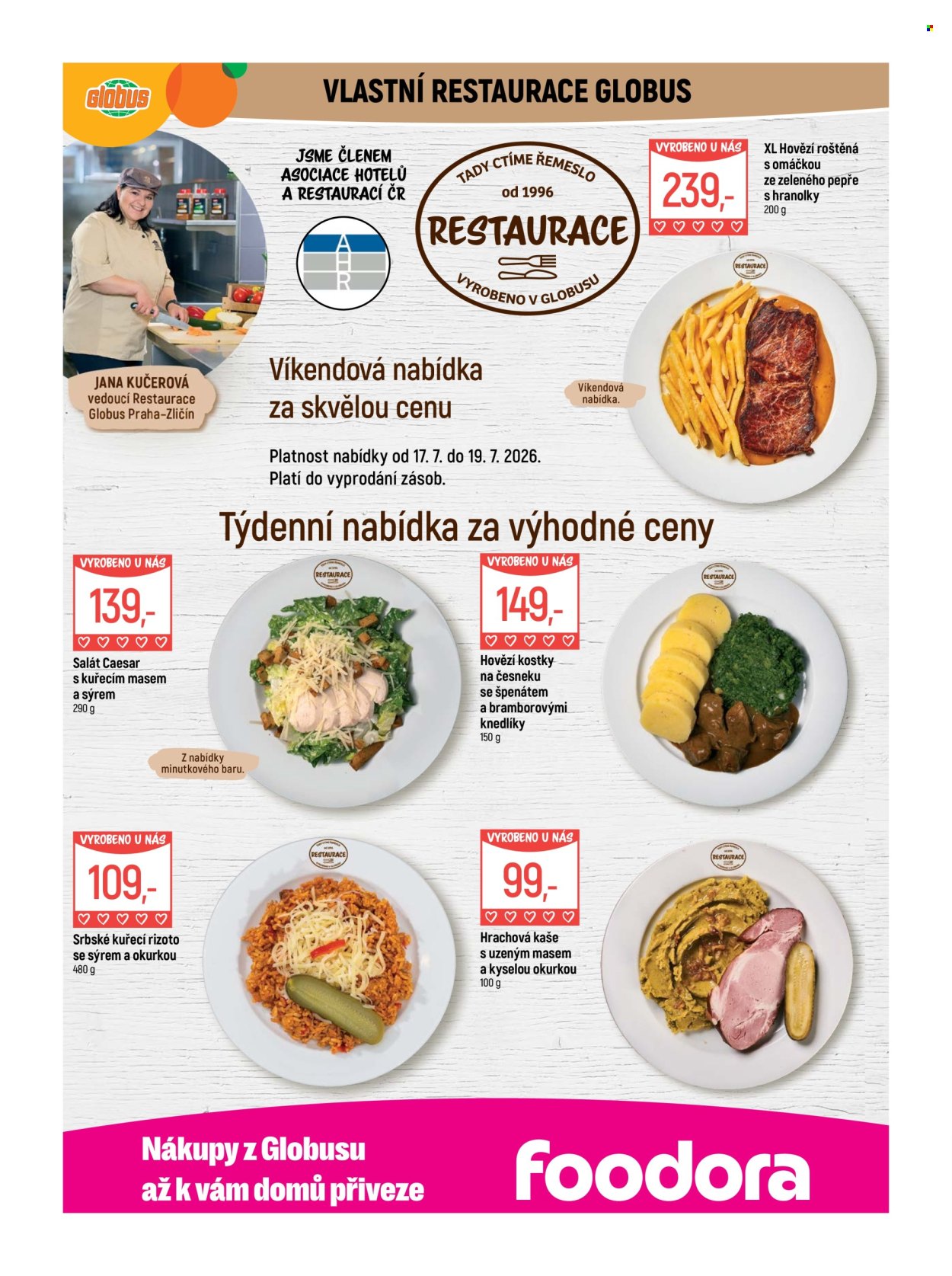Leták Globus - 15.7.2026 - 21.7.2026. Strana 7
