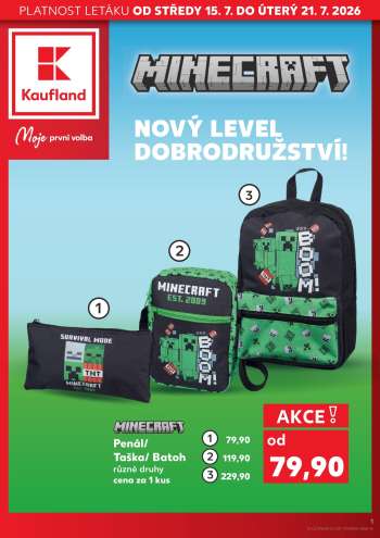 Leták Kaufland - 15.7.2026 - 21.7.2026.