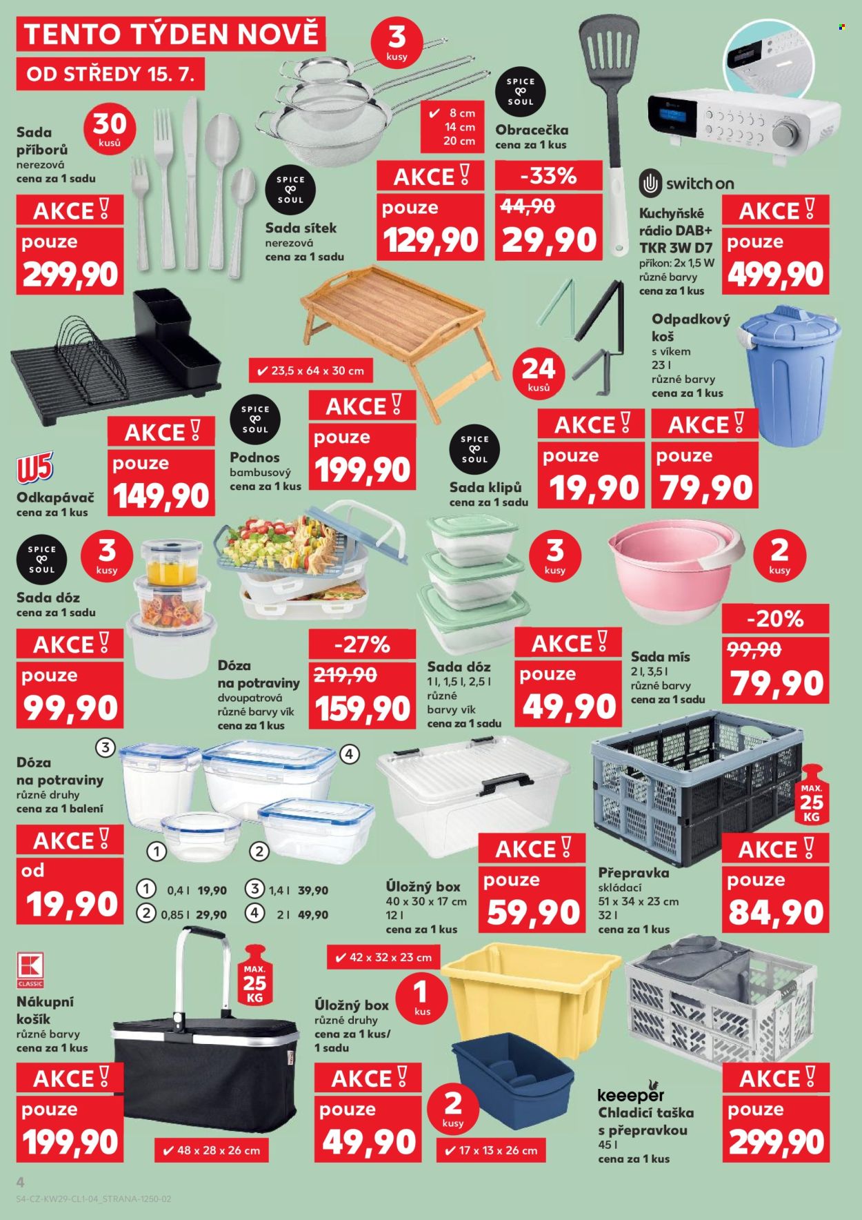 Leták Kaufland - 15.7.2026 - 21.7.2026. Strana 4