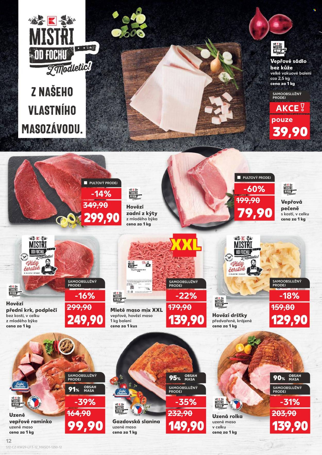 Leták Kaufland - 15.7.2026 - 21.7.2026. Strana 12