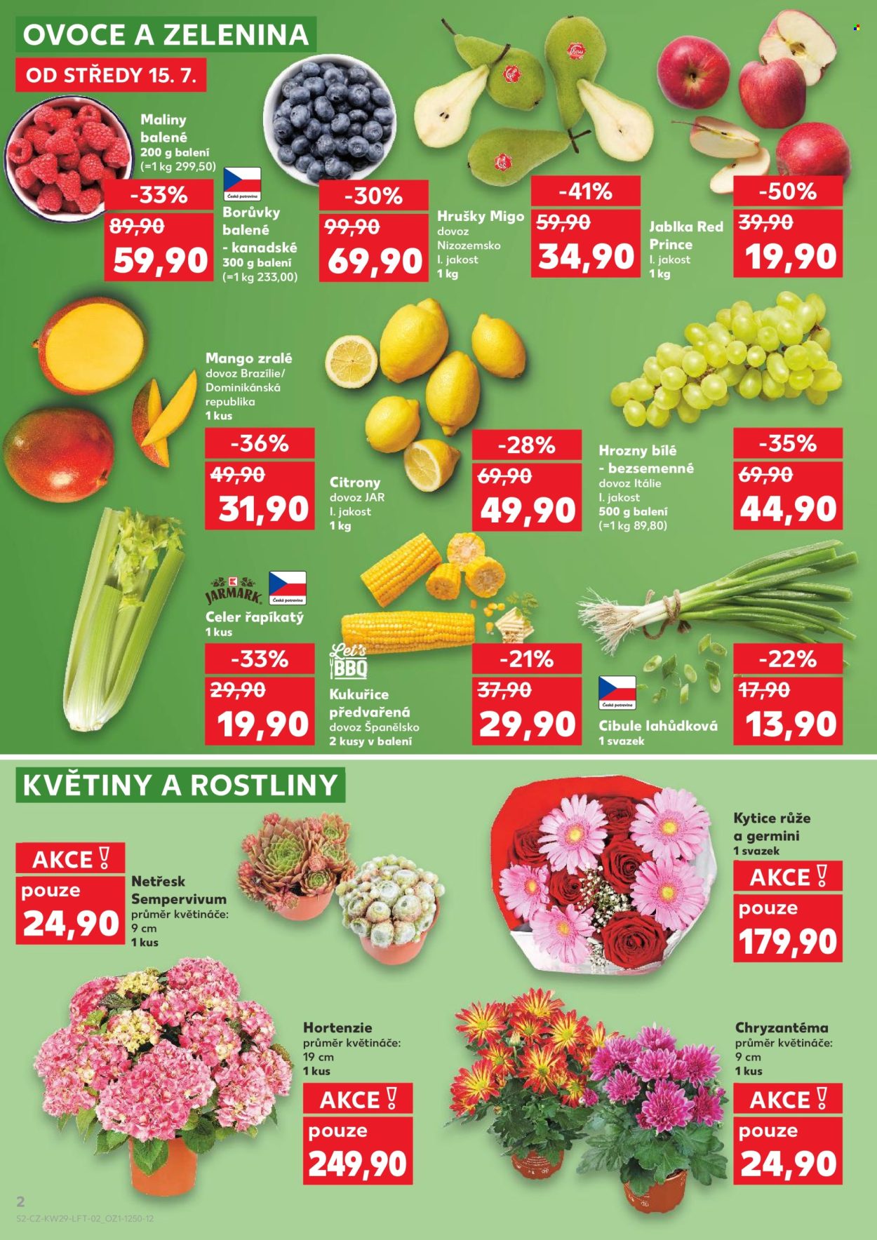 Leták Kaufland - 15.7.2026 - 21.7.2026. Strana 2