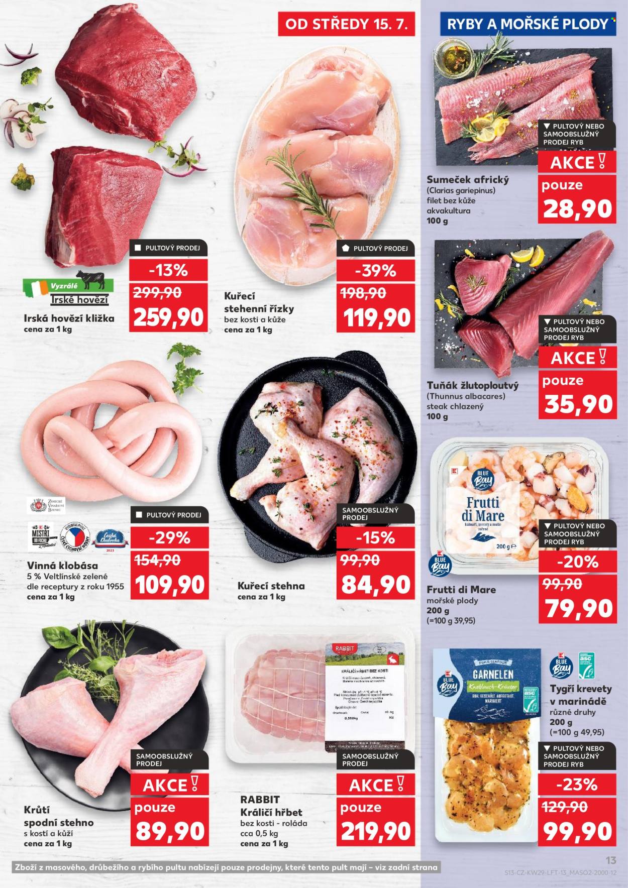 Leták Kaufland - 15.7.2026 - 21.7.2026. Strana 13