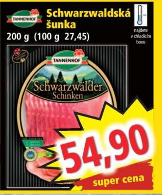 SCHWARZWALDSKÁ ŠUNKA